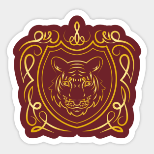 Tiger Symbol Sticker